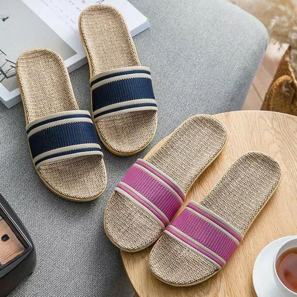 non-slip women slippers summer flax lady flat shoes large size flip-flops couple beach shoes casual sandals home indoor flats #0c6r, Black
non-slip women slippers summer flax lady flat shoes large size flip-flops couple beach shoes casual sandals home indoor flats #0c6r, Black