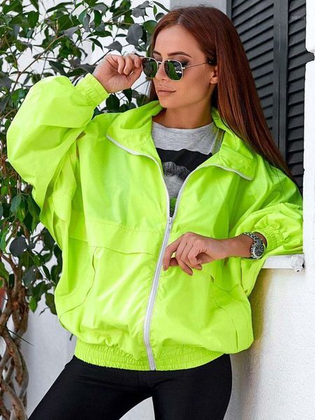 2019 women neon jackets and coats fashion fluorescent green autumn breathable new long sleeve zippers jackets loose activewear1, Black;brown
2019 women neon jackets and coats fashion fluorescent green autumn breathable new long sleeve zippers jackets loose activewear1, Black;brown