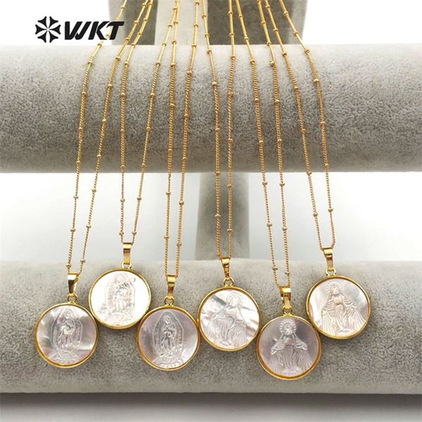 wt-jn032 religious token necklace, blessed virgin and godess pattern gold dipped pendant,18 inch gold layer necklace y200730, Silver
wt-jn032 religious token necklace, blessed virgin and godess pattern gold dipped pendant,18 inch gold layer necklace y200730, Silver