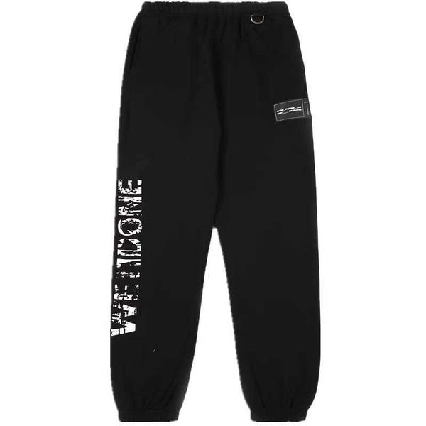 men's pants we11done printed black rubber label weldone leg closing guard harlan casual sports pants
men's pants we11done printed black rubber label weldone leg closing guard harlan casual sports pants