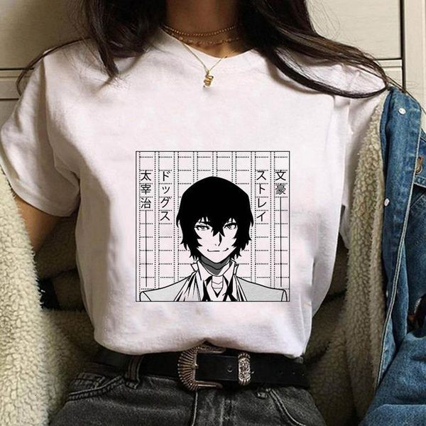 camiseta femenina anime tees bungou stray dogs women short sleeve o-neck tshirts female drop shipping, White
camiseta femenina anime tees bungou stray dogs women short sleeve o-neck tshirts female drop shipping, White