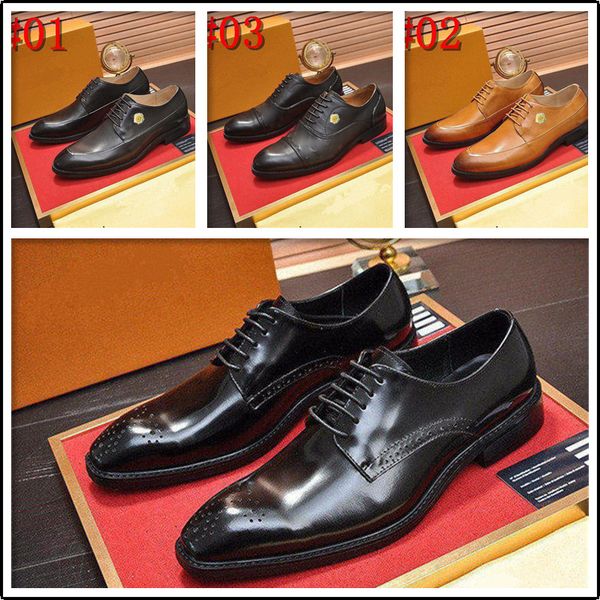 2019 new men's dress shoes genuine leather cow classic black & brown shoe man business work office elegant formal shoes for men
2019 new men's dress shoes genuine leather cow classic black & brown shoe man business work office elegant formal shoes for men