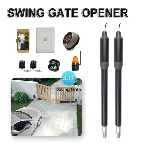 automatic gate opener kits for light duty double swing gates up to 12 feet long or 300 kg
automatic gate opener kits for light duty double swing gates up to 12 feet long or 300 kg