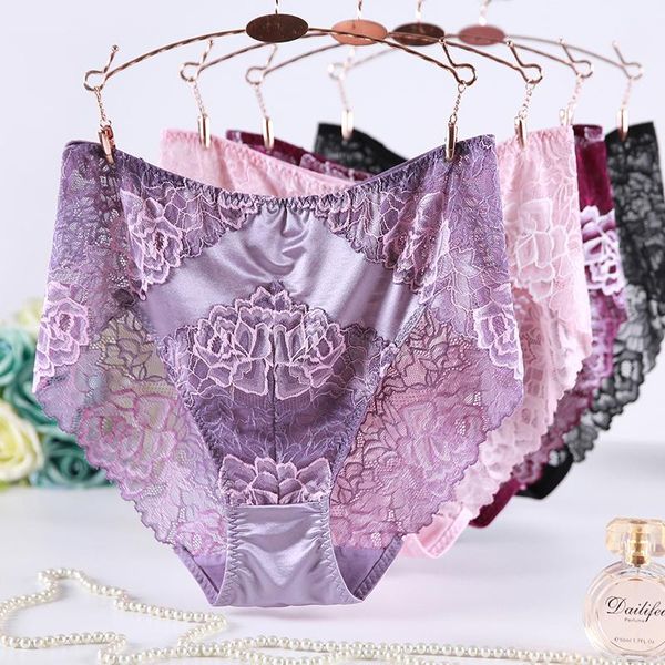 women's panties 3pcs/pack large plus size women underwear lace transparent panty big briefs 5xl, Black;pink
women's panties 3pcs/pack large plus size women underwear lace transparent panty big briefs 5xl, Black;pink