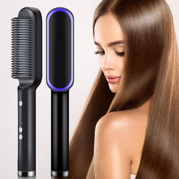 profissional combs anti-scalding hair straightener brush ceramic hair curler heated electric smart brush hair straightener
profissional combs anti-scalding hair straightener brush ceramic hair curler heated electric smart brush hair straightener