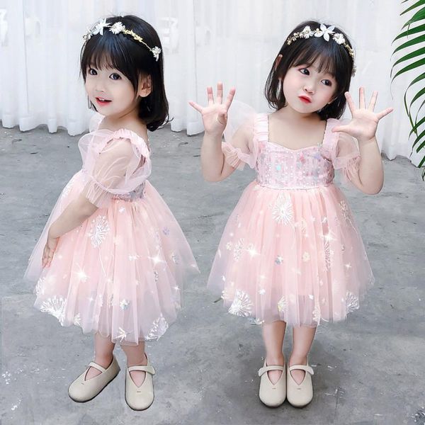 girl's dresses fashion girl baby summer dress sequins flowers embroidery mesh toddler kids princess birthday vestido children clothes1, Red;yellow
girl's dresses fashion girl baby summer dress sequins flowers embroidery mesh toddler kids princess birthday vestido children clothes1, Red;yellow