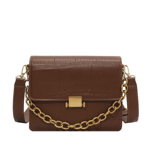 cross body shoulder bag chain women handbag square simple female designer work small brown with interlayer for all occasions pu leather
cross body shoulder bag chain women handbag square simple female designer work small brown with interlayer for all occasions pu leather