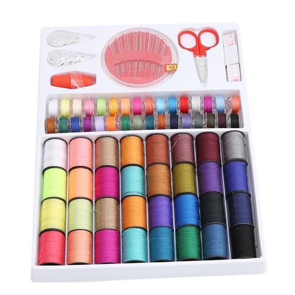 sewing kits diy multi-function sewing box set for hand quilting stitching embroidery thread accessories case 64pcs, Black
sewing kits diy multi-function sewing box set for hand quilting stitching embroidery thread accessories case 64pcs, Black
