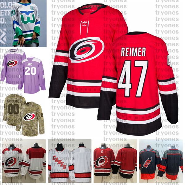 2021 reverse retro customize #47 james reimer carolina hurricanes jerseys golden edition camo veterans day fights cancer hockey jersey, Black;red
2021 reverse retro customize #47 james reimer carolina hurricanes jerseys golden edition camo veterans day fights cancer hockey jersey, Black;red