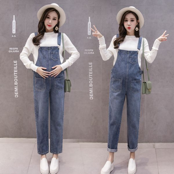 maternity denim jumpsuits autumn casual wash jean overalls clothes for pregnant women loose belly support pregnancy trousers lj201125, White
maternity denim jumpsuits autumn casual wash jean overalls clothes for pregnant women loose belly support pregnancy trousers lj201125, White