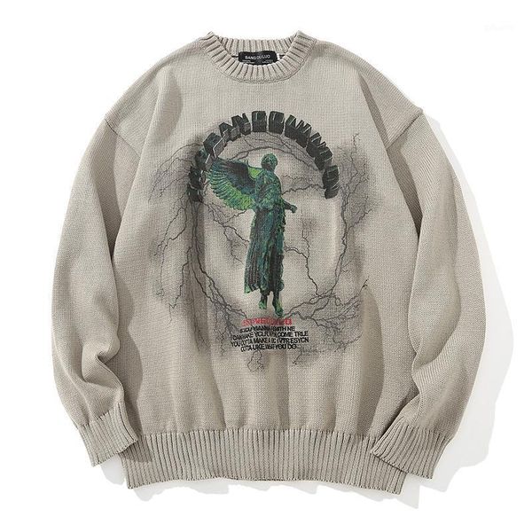 new autumn winter oversized jumpers knitted sweater men and women angel pattern fashion long sleeve loose pullovers male female1, White;black
new autumn winter oversized jumpers knitted sweater men and women angel pattern fashion long sleeve loose pullovers male female1, White;black