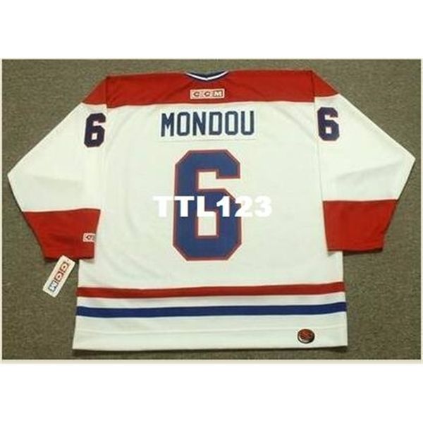 121 #6 pierre mondou montreal canadiens 1978 ccm hockey jersey or custom any name or number retro jersey, Black
121 #6 pierre mondou montreal canadiens 1978 ccm hockey jersey or custom any name or number retro jersey, Black