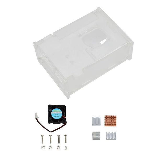 lapcooling pads 3.5 inch acrylic case for raspberry pi 4 model b cover enclosure box with cpu cooler fan rad
lapcooling pads 3.5 inch acrylic case for raspberry pi 4 model b cover enclosure box with cpu cooler fan rad