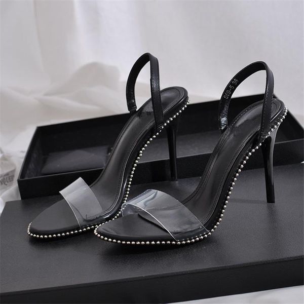 sandals pvc woman studded rivets stiletto black shoes zapatos de mujer sandalias embellished high heel
sandals pvc woman studded rivets stiletto black shoes zapatos de mujer sandalias embellished high heel