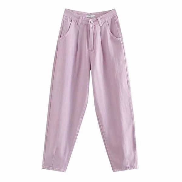 autumn women jeans vintage solid color loose harem jeans hight waist streetwear slim long pants washed bottom slochy jeans 201223, Blue
autumn women jeans vintage solid color loose harem jeans hight waist streetwear slim long pants washed bottom slochy jeans 201223, Blue