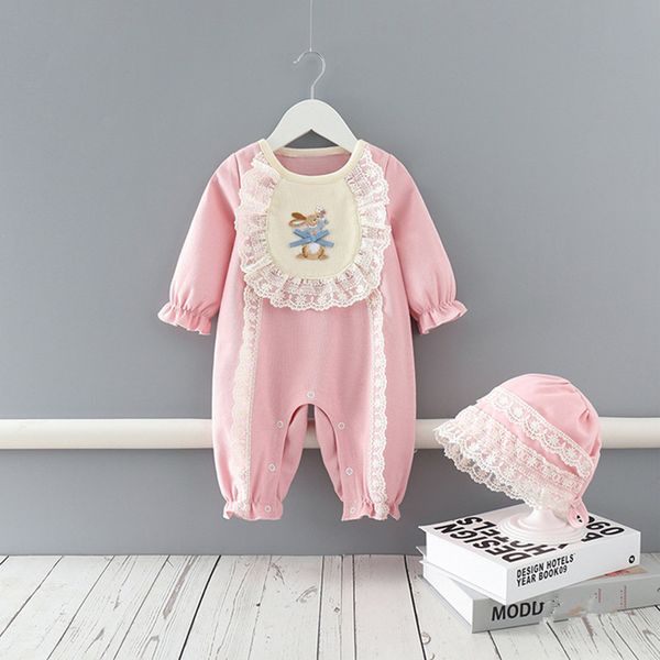 new spring 2021 baby long sleeve jumpsuit one-piece girl romper+hat cotton toddler clothing infant rompers kids jumpsuits 0-2y e1z4, Blue
new spring 2021 baby long sleeve jumpsuit one-piece girl romper+hat cotton toddler clothing infant rompers kids jumpsuits 0-2y e1z4, Blue