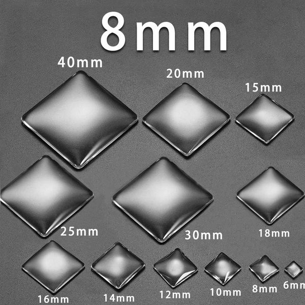 5-50pcs/lot 6 - 40mm clear square cabochons transparent flat back glass cabochon cameo settings for diy jewelry making supplies q wmtbaq, Black
5-50pcs/lot 6 - 40mm clear square cabochons transparent flat back glass cabochon cameo settings for diy jewelry making supplies q wmtbaq, Black