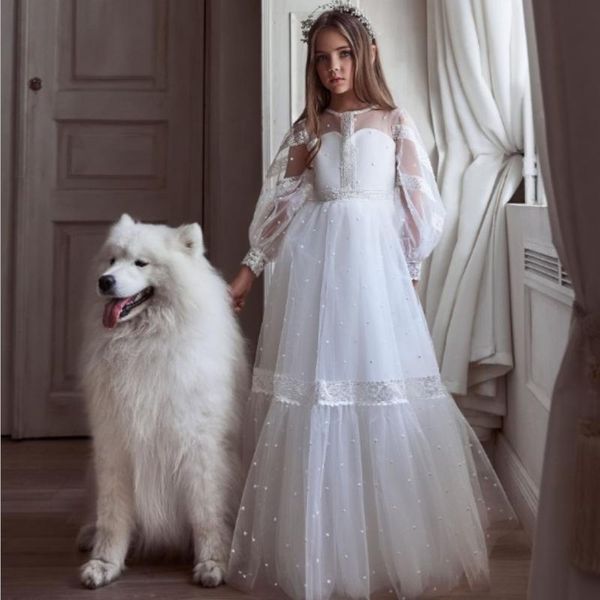 white lace flower girl dresses for wedding jewel neck a line toddler pageant gowns sweep train tulle kids birthday dress, Red;yellow
white lace flower girl dresses for wedding jewel neck a line toddler pageant gowns sweep train tulle kids birthday dress, Red;yellow