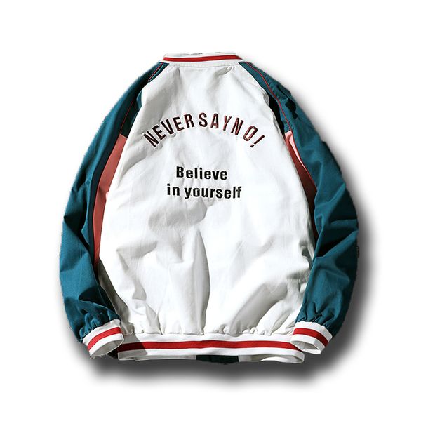 spring new baseball male fashion harajuku letter bomber uniform jacket hip hop men zipper off, Black;brown
spring new baseball male fashion harajuku letter bomber uniform jacket hip hop men zipper off, Black;brown