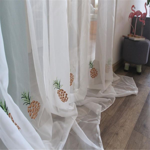 curtain & drapes embroidery pineapple tulle curtains pastoral style voile floral window decorative cortinas for bedroom living room drape pa
curtain & drapes embroidery pineapple tulle curtains pastoral style voile floral window decorative cortinas for bedroom living room drape pa