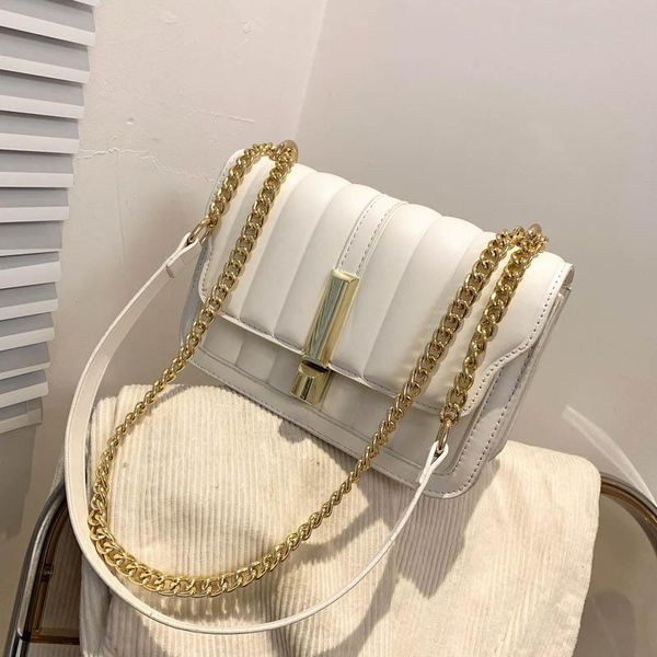 shoulder bags fashion golden chain messenger bag pu leather luxury crossbody 2021 spring thread designer women hand lady
shoulder bags fashion golden chain messenger bag pu leather luxury crossbody 2021 spring thread designer women hand lady