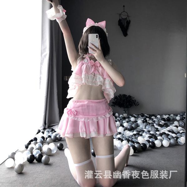 anime rpg gato festa 6 peas conjunto sedutor coelho menina boneca traje role-playing uniforme, Black;white
anime rpg gato festa 6 peas conjunto sedutor coelho menina boneca traje role-playing uniforme, Black;white