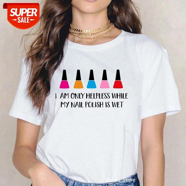 ZOGANKIN Rainbow Nail Polish Letters Print Vogue T shirt Women Harajuku Kawaii Graphic Tshirt Summer Cotton Shirt #fI0e, White
ZOGANKIN Rainbow Nail Polish Letters Print Vogue T shirt Women Harajuku Kawaii Graphic Tshirt Summer Cotton Shirt #fI0e, White