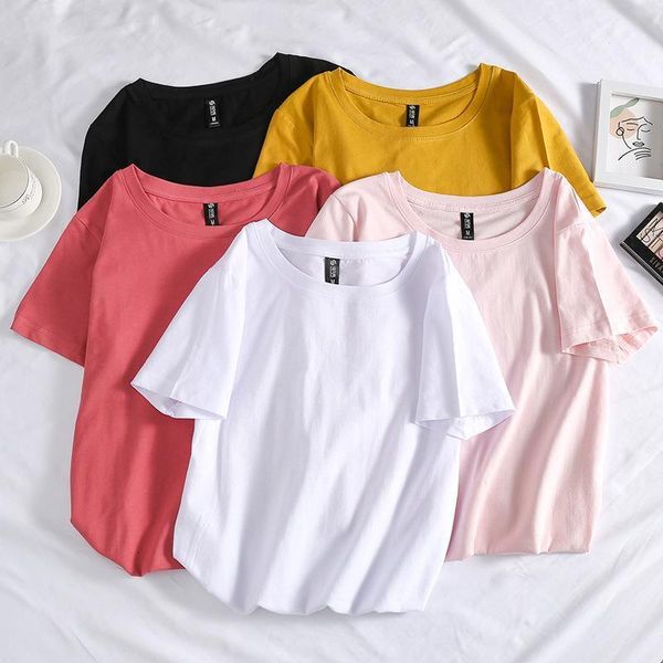 womens cotton t shirts short sleeve 2020 autumn o-neck female t-shirt women white black casual basic classic summer clothes
womens cotton t shirts short sleeve 2020 autumn o-neck female t-shirt women white black casual basic classic summer clothes
