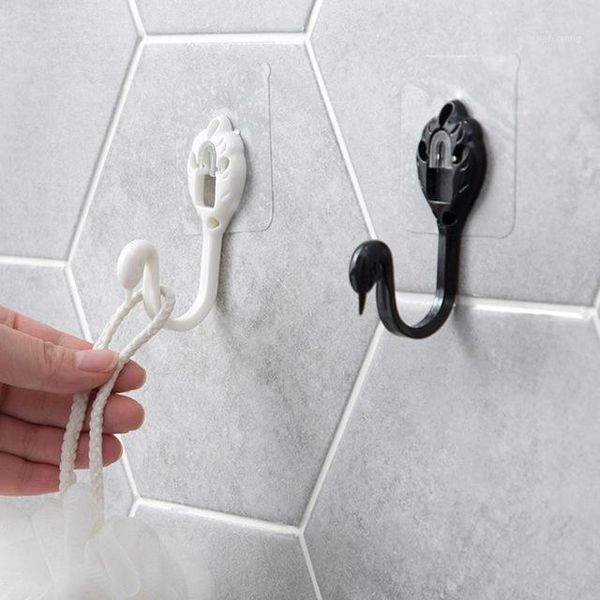 hooks & rails cute swan key hook self adhesive wall decor hanger animal pattern coat sundries storage rack design1
hooks & rails cute swan key hook self adhesive wall decor hanger animal pattern coat sundries storage rack design1