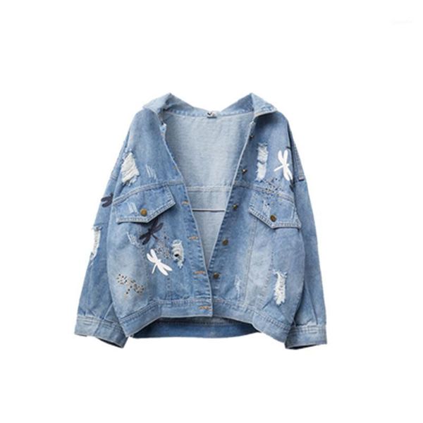 plus size 5xl 2020 female cowboy spring new loose long-sleeved large size light blue lapel denim short coat women's clothing 6141, Black;brown
plus size 5xl 2020 female cowboy spring new loose long-sleeved large size light blue lapel denim short coat women's clothing 6141, Black;brown