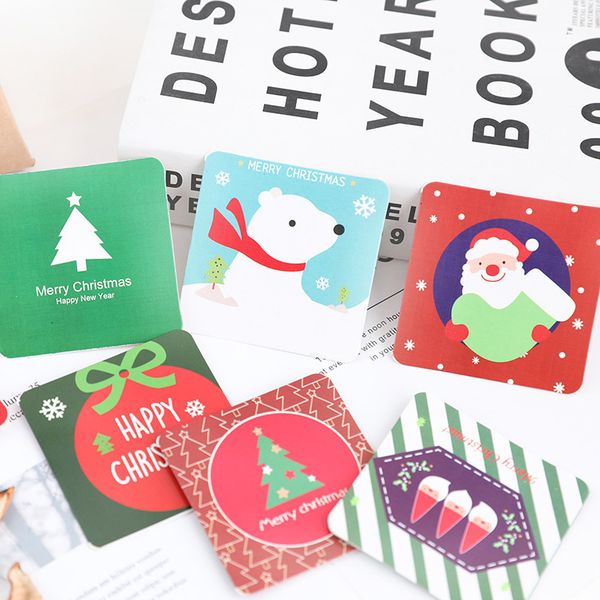 claus 6pcs/set with cartoon cute santa greeting envelope deer elk merry christmas postcard new year gifts cardwaky
claus 6pcs/set with cartoon cute santa greeting envelope deer elk merry christmas postcard new year gifts cardwaky