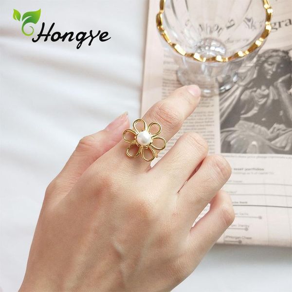 cluster rings hongye fabulous gold color flower women shell pearl decorative party elegant finger jewelry 925 silver ladies gifts hollow, Golden;silver
cluster rings hongye fabulous gold color flower women shell pearl decorative party elegant finger jewelry 925 silver ladies gifts hollow, Golden;silver