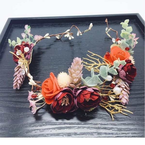 festival flower crown bride wedding party hair accessories girl flower wreath headband floral garlands women headdress o jlllrm
festival flower crown bride wedding party hair accessories girl flower wreath headband floral garlands women headdress o jlllrm