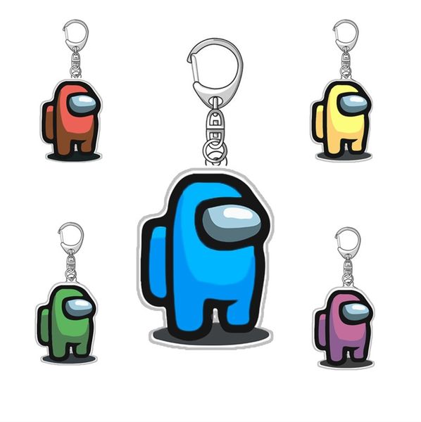 5 styles new games among us keychain acrylic colourful keyrings cartoon game key holder keychains car keys bag pendent decoration e111710, Red;brown
5 styles new games among us keychain acrylic colourful keyrings cartoon game key holder keychains car keys bag pendent decoration e111710, Red;brown