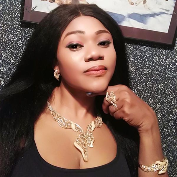 fani 2020 fashion african jewelry set wholesale dubai gold bridal jewelry sets nigerian wedding women costume set brand, Silver
fani 2020 fashion african jewelry set wholesale dubai gold bridal jewelry sets nigerian wedding women costume set brand, Silver
