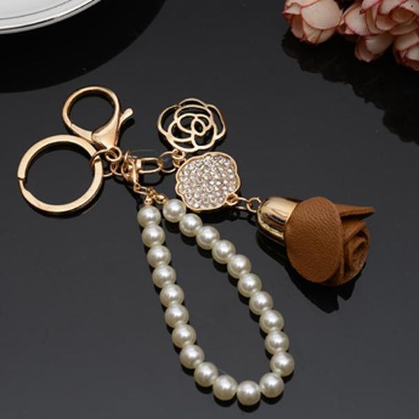 fashion camellia flower leather keychain bag pendant car ornaments creative gifts long key chain buckle key ring 17 colors b001 h wmtclw, Slivery;golden
fashion camellia flower leather keychain bag pendant car ornaments creative gifts long key chain buckle key ring 17 colors b001 h wmtclw, Slivery;golden