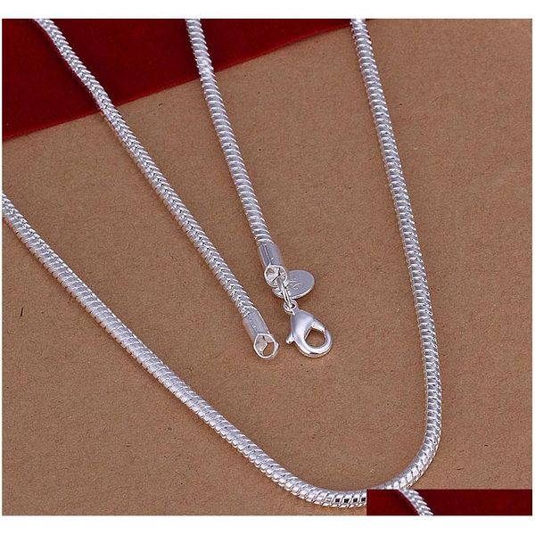 factory price 925 sterling silver snake chain necklace 3mm 16-24inches classic fashion jewelry shipping jphqr
factory price 925 sterling silver snake chain necklace 3mm 16-24inches classic fashion jewelry shipping jphqr