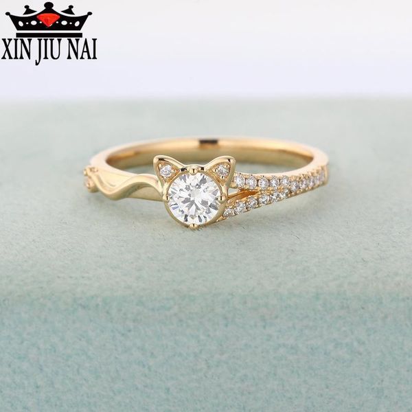 cute gold color crystal cat rings for women jewelry accessories romantic animal simple rings jewelry gifts, Golden;silver
cute gold color crystal cat rings for women jewelry accessories romantic animal simple rings jewelry gifts, Golden;silver