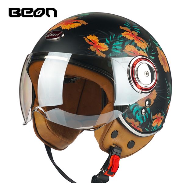 beon matte black ece approved women men classic motorbike 3/4 open face helmet jet style retro half helmet motorcycle italian helmet
beon matte black ece approved women men classic motorbike 3/4 open face helmet jet style retro half helmet motorcycle italian helmet
