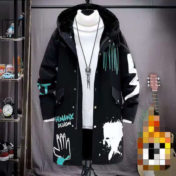medium and long cotton-padded men's winter coat 2020 new casual cotton-padded men's winter coat thickened warm pie overcome, Black
medium and long cotton-padded men's winter coat 2020 new casual cotton-padded men's winter coat thickened warm pie overcome, Black