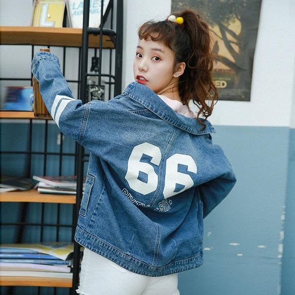 women's jackets women denim jacket harajuku hip hop clothing 2021 streetwear female autumn winter number jean ta1075, Black;brown
women's jackets women denim jacket harajuku hip hop clothing 2021 streetwear female autumn winter number jean ta1075, Black;brown