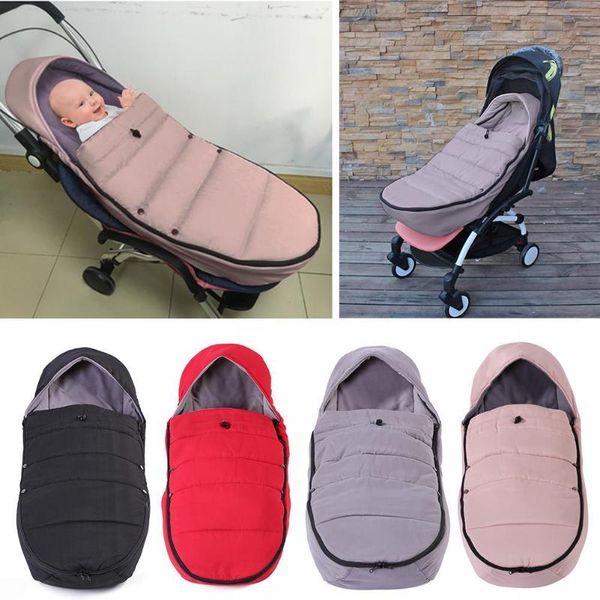 Baby Stroller Sleepsacks Sleeping Bag Waterproof Mini Uterine Style Adjustable Size Warm Newborn Wheelchair Envelope Footmuff