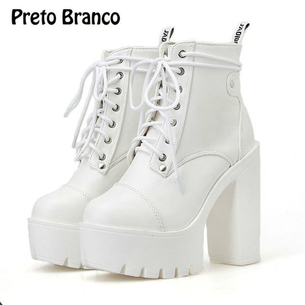 boots preto branco 2021 srping 13cm heels women's winter ankle thick stage heel black 
boots preto branco 2021 srping 13cm heels women's winter ankle thick stage heel black