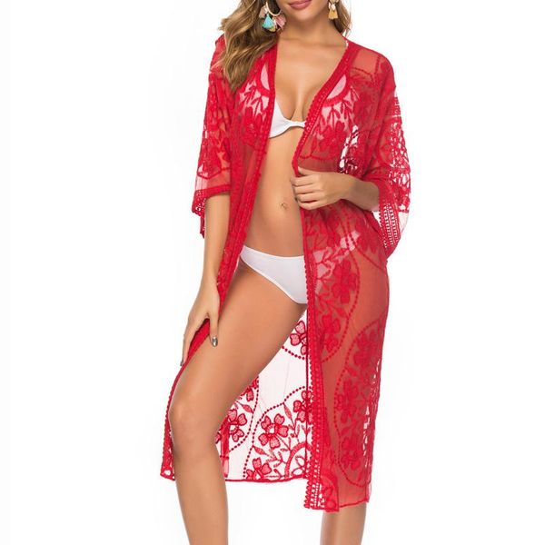 2021 women bikini cover up floral pareos kaftan beach tunic dress sarong robe plage bathing suit beachwear, White;black
2021 women bikini cover up floral pareos kaftan beach tunic dress sarong robe plage bathing suit beachwear, White;black