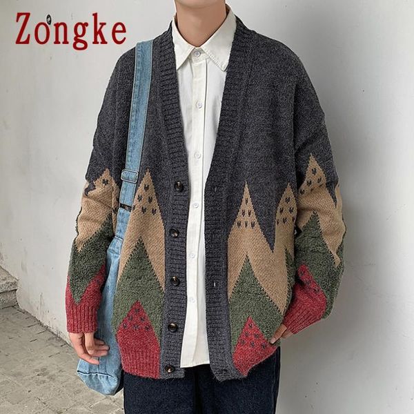 men's sweaters zongke striped cardigan men clothing winter knitted sweater coats fashion -2xl 2021, White;black
men's sweaters zongke striped cardigan men clothing winter knitted sweater coats fashion -2xl 2021, White;black