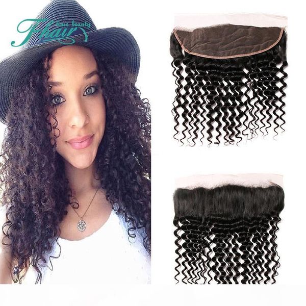 malaysian curly hair lace frontal closure 13x4 with deep curly 8a human hair ear to ear lace closure bleached knots, Black;brown
malaysian curly hair lace frontal closure 13x4 with deep curly 8a human hair ear to ear lace closure bleached knots, Black;brown
