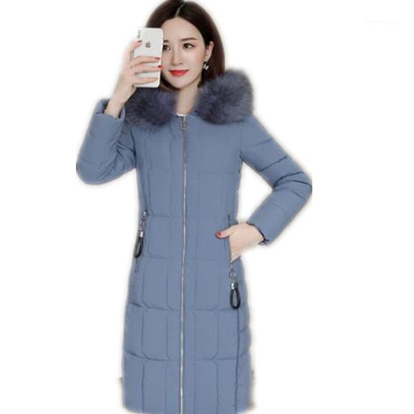 women's down & parkas fashion winter women plus size 4xl 2021 medium-long cotton-padded coat hooded fur collar slim thick overcoat m129, Black
women's down & parkas fashion winter women plus size 4xl 2021 medium-long cotton-padded coat hooded fur collar slim thick overcoat m129, Black