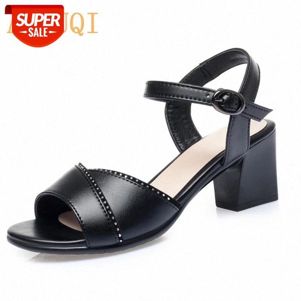aiyuqi genuine leather women sandals 2020 summer new fashion open toe ladies sandals mid heel rhinestone dress women #682x, Black
aiyuqi genuine leather women sandals 2020 summer new fashion open toe ladies sandals mid heel rhinestone dress women #682x, Black