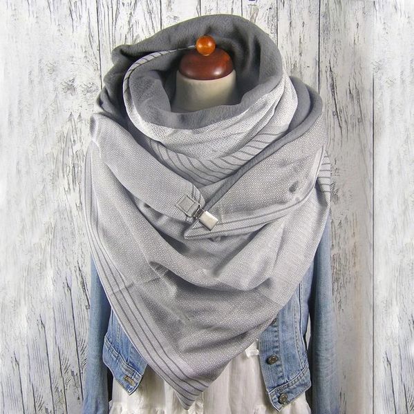 fashion winter women scarf soild dot printing button soft wrap casual warm scarves shawls scarf women, Blue;gray
fashion winter women scarf soild dot printing button soft wrap casual warm scarves shawls scarf women, Blue;gray