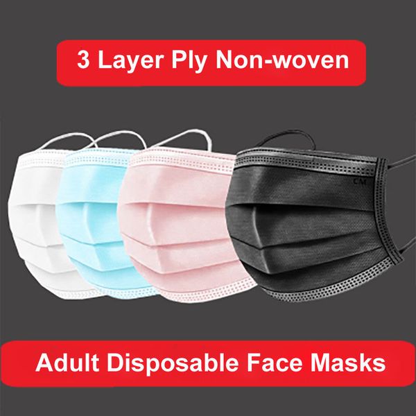 disposable protective mask 3 layer ply non-woven filter mouth face mask anti-dust meltblown earloop mouth protective masks dhl ing
disposable protective mask 3 layer ply non-woven filter mouth face mask anti-dust meltblown earloop mouth protective masks dhl ing